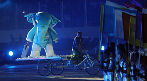 Spectacular opening ceremony launches Cricket World Cup 2011